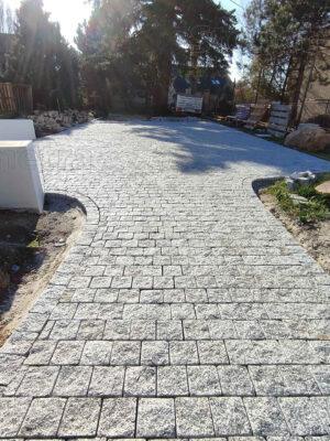 Žula šedá 4x rezaná kocka 8 x 8 x 8 cm