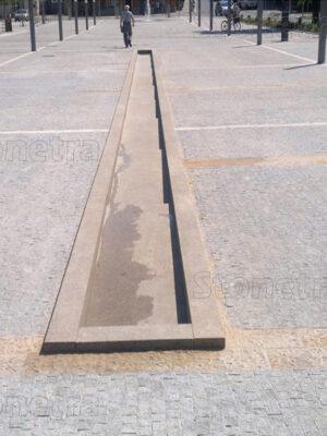 Žula šedá 4x rezaná kocka 6 x 6 x 6 cm