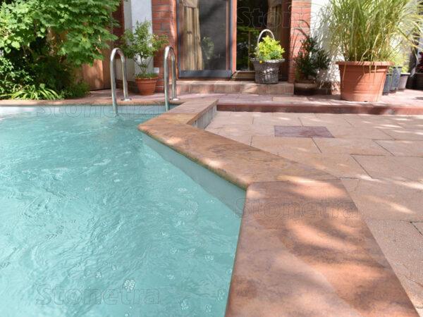 Pieskovec Modak bazénový lem 100x25 cm, hr. 3 cm