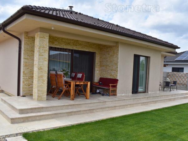 Mramor Wulkan - kamenný obklad 4x rezaný