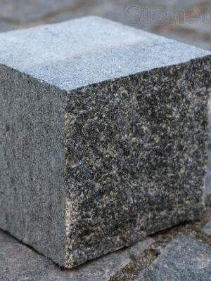 Žula čierna 4x rezaná kocka 6 x 6 x 6 cm