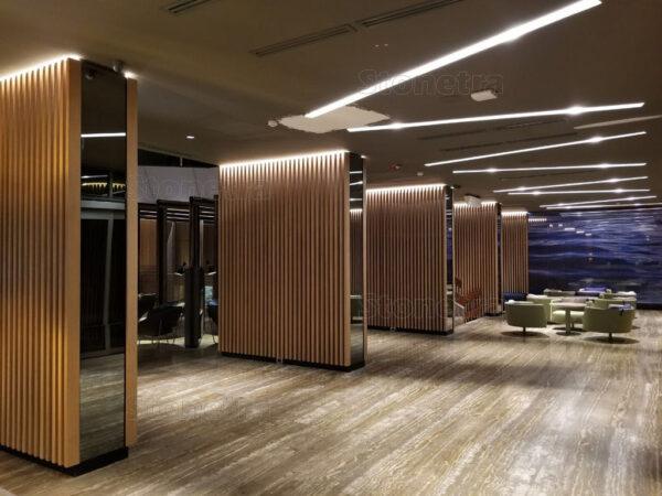 Exclusiv Travertín Madeira VC 120 cm x 60 cm x 1 cm - matný, plnený