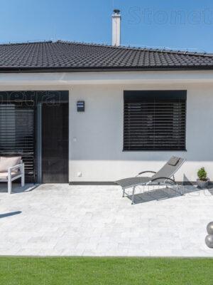 Mramor Lagune dlažba 30 cm x 15 cm x 3 cm - pieskovaný