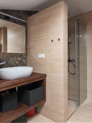 Travertín Classic Beige Premium VC 61 cm x 30,5 cm x 1,4 cm