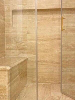 Travertín Classic Beige Premium VC 80 cm x 40 cm x 1,4 cm