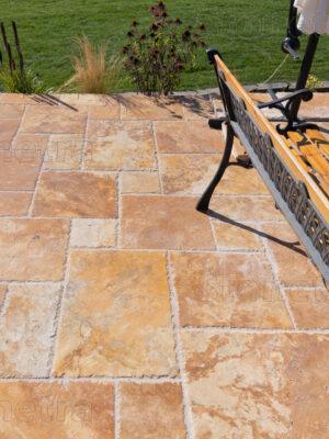 193-20_lr-2115-copy Travertín Gold francúzsky vzor hr. 1,2 cm - sekané hrany