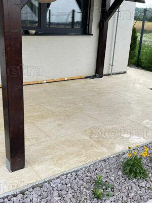 Mramor Shells Beige 90 cm x 60 cm x 1,5 cm - matný