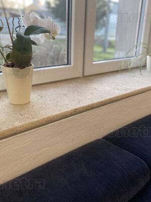 Travertín Classic rezaný schod / parapet Rozmery: 100 x 30 x 3 cm