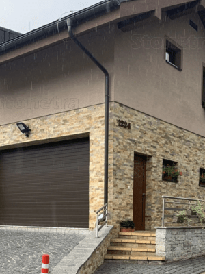 Gneis K3 kamenný obklad 4x rezaný Rozmery: 10 cm  Gneis / Rula K3 kamenný obklad 4x rezaný