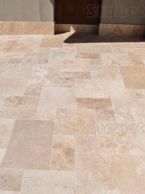 Travertín Classic Francúzsky vzor 1,2 cm - omieľané hrany