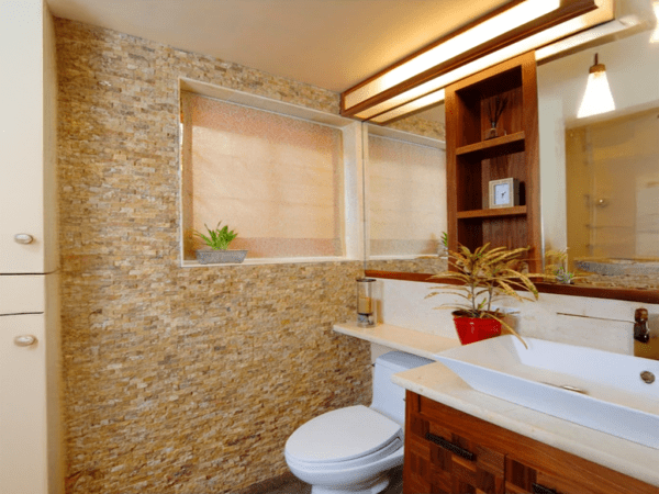 Travertín Gold mozaika 2,5 cm x 5 cm