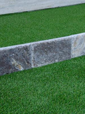 Travertin Silver rezaný obrubník 30 x 15 x 3 cm