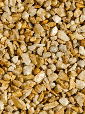 Giallo Mori - kameň pre kamenný koberec Velikost: Giallo Mori - 3-6mm - pre kamenný koberec,bal.25kg