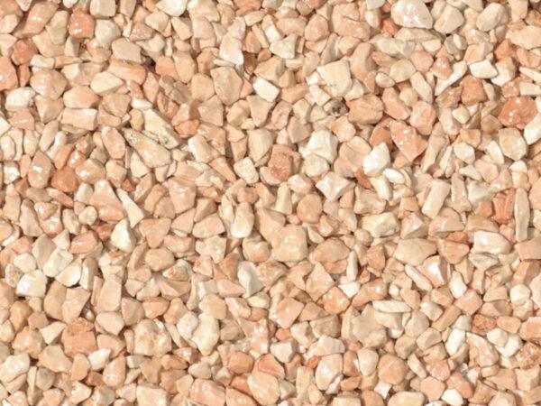 823_rosacorallo-36 Rosa Corallo - kameň pre kamenný koberec Velikost: Rosa Corallo 3-6 mm - pre kamenný koberec, bal 25 kg